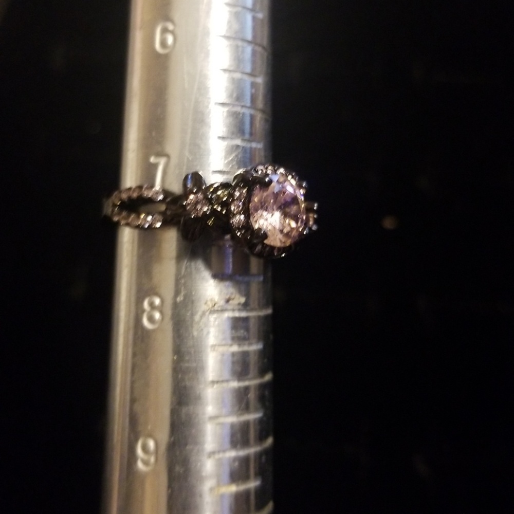 Black and Pink ring